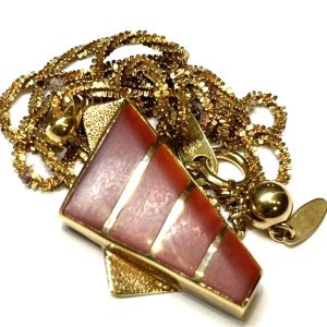 K18 18金 サードニクス 瑪瑙 メノウ ネックレス アクセサリー