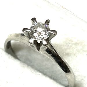 Pt900 ダイヤモンド付き リング 指輪 アクセサリー