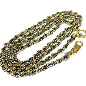 K18 Pt850 18金・プラチナ ハーフ ネックレス アクセサリー