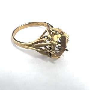 K18　リング　石取れ品