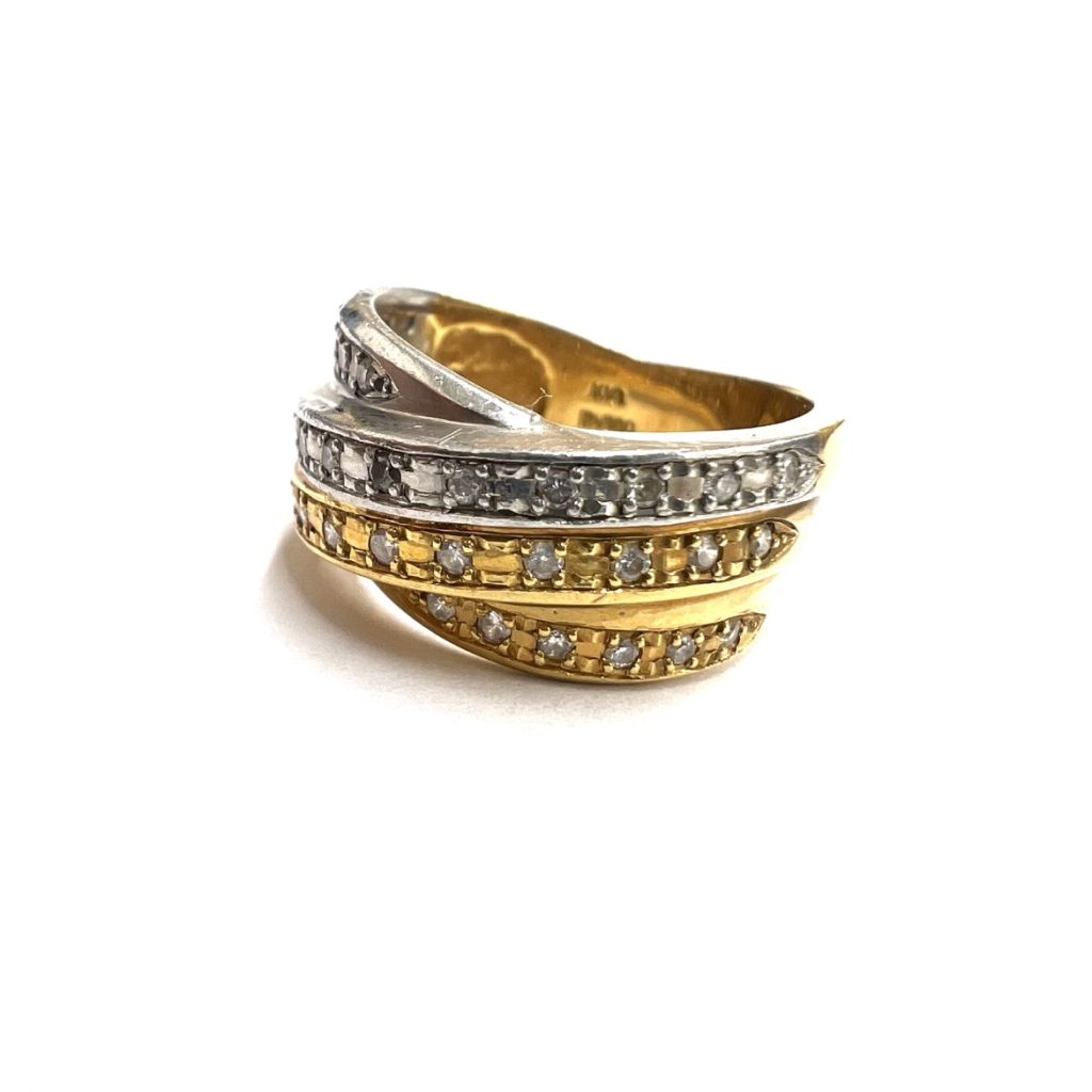 【貴金属】K18 pt900 リング アクセサリー ジュエリー