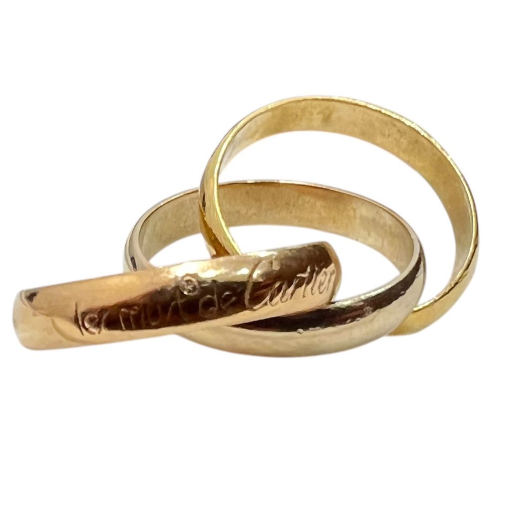 Cartier（カルティエ）トリニティリング K18（18金）