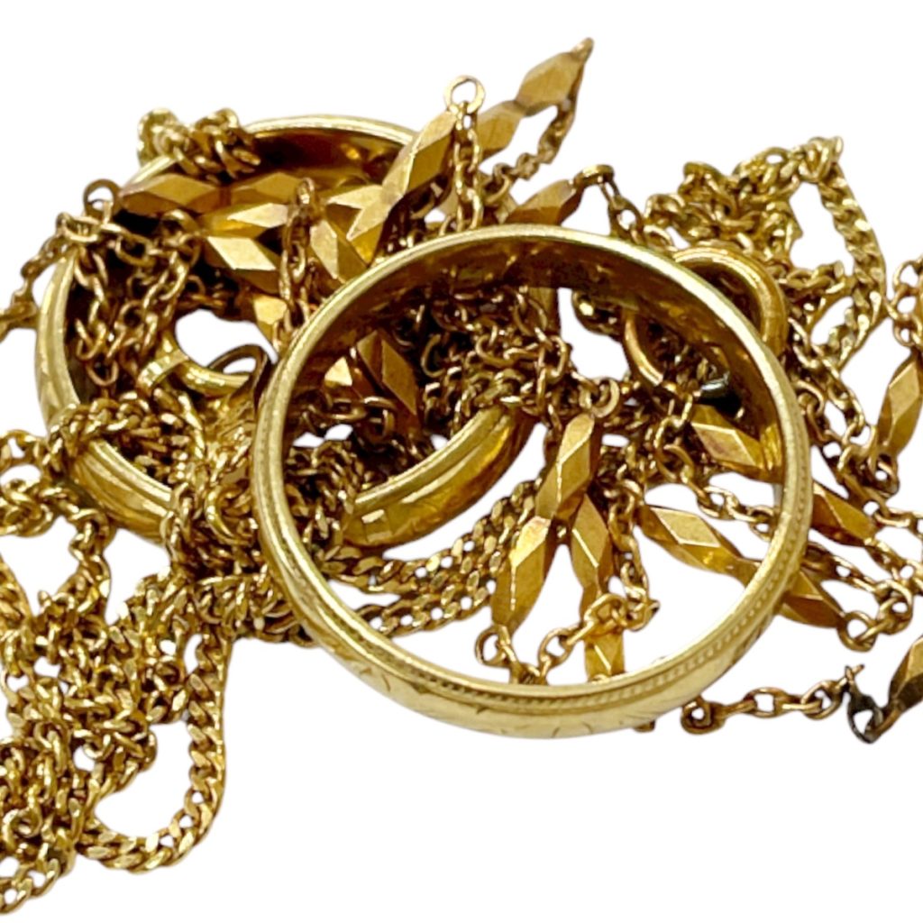 K18 18金 アクセサリー まとめ 指輪 ネックレス 買取