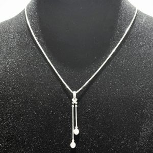 Pt850 ネックレス 石あり プラチナ 買取