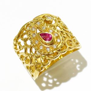 K18 18金 リング アクセサリー 指輪 買取