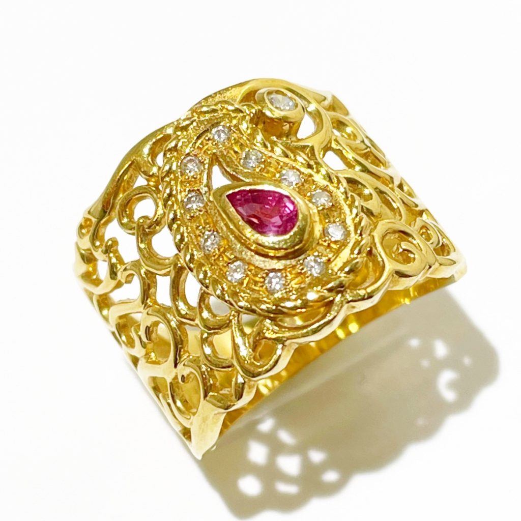 K18 18金 リング アクセサリー 指輪 買取