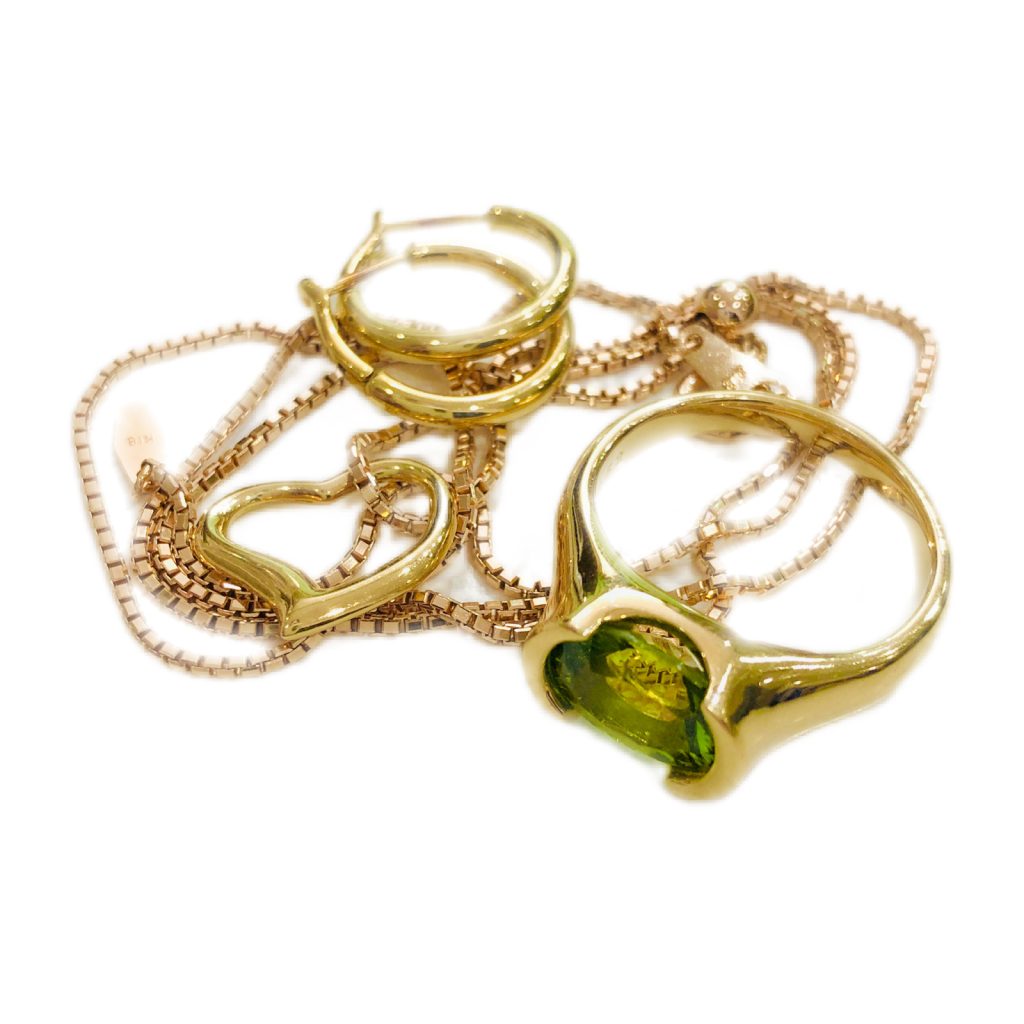 K18（18金）アクセサリーおまとめ（リング/ネックレス/ピアス）