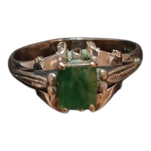 14金ホワイトゴールド　リング