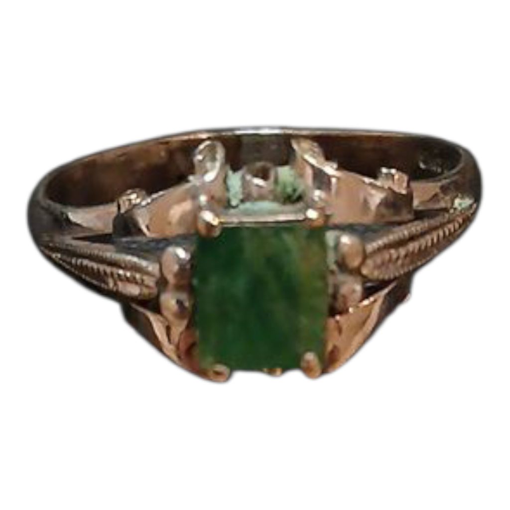 14金ホワイトゴールド　リング