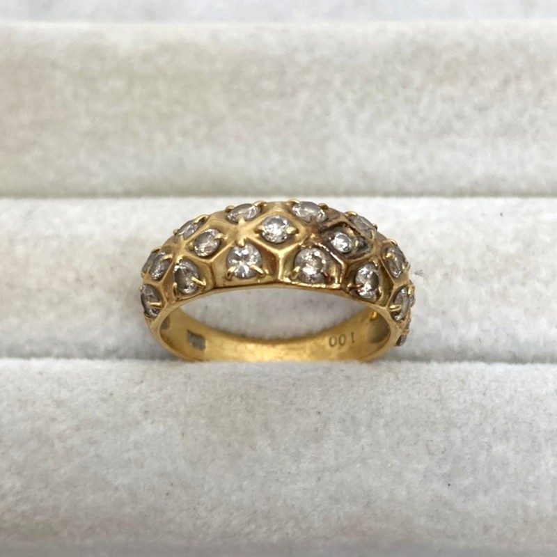 18金（K18）ダイヤリング｜伊勢崎市宮子町