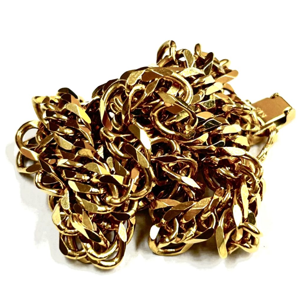 貴金属　K18 18金 750 喜平ネックレス