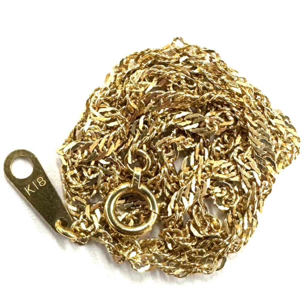 【貴金属】K18 18金 750 ネックレス ジュエリー