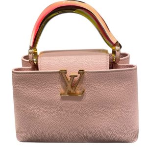Louis Vuitton ルイ・ヴィトン カプシーヌ・ハンドバッグ（ピンクのトリヨンレザー）ギャラなし