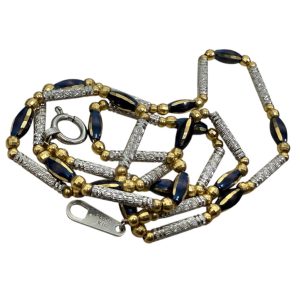 K18/Pt850 コンビネックレス