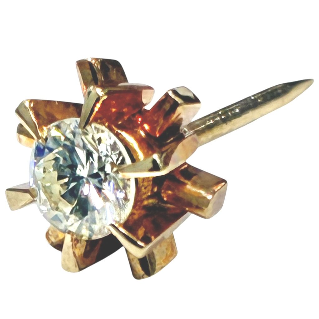 K18 ダイヤモンド タイピン ジュエリー