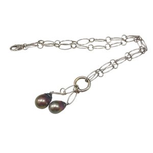 K18WG パールネックレス