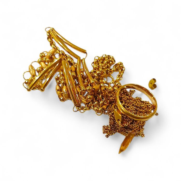 【K18おまとめ】18金・貴金属・アクセサリー・リング・指輪・ネックレス・ブレスレット