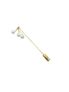 K18パールブローチ