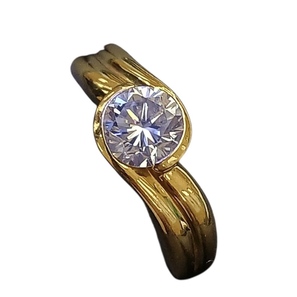 K18（18金）ダイヤモンド 1.02ct リング