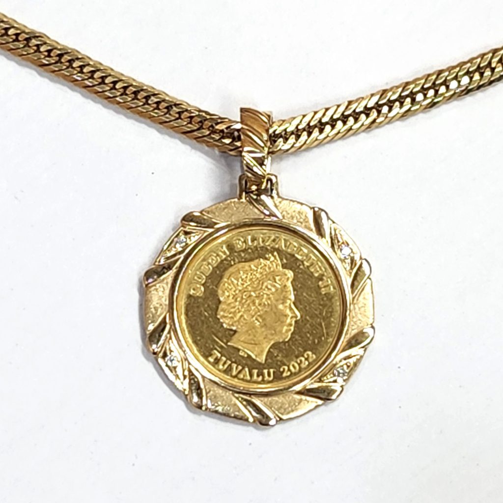 24金（K24）海外コイン 18金（K18）ネックレス 喜平 ゴールド｜渋川市渋川の