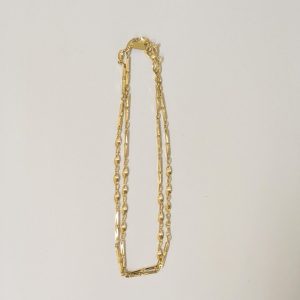 K18　ネックレス　18金　切子（きりこ）