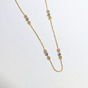 K18 　Pt850 　ネックレス