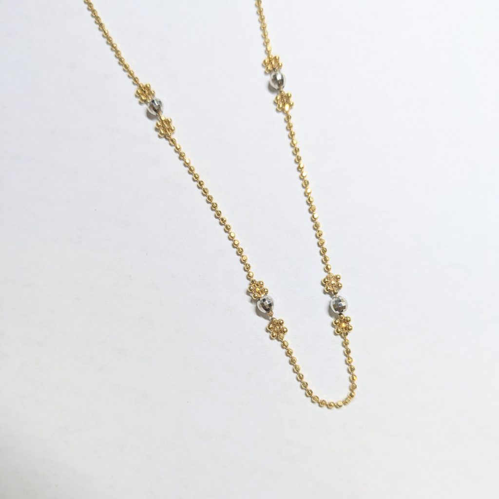 K18 　Pt850 　ネックレス