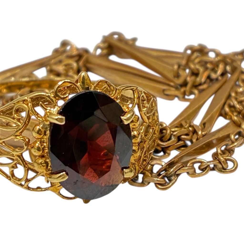 K18 18金 750 ガーネット リング・ネックレス 札幌市 東区 元町