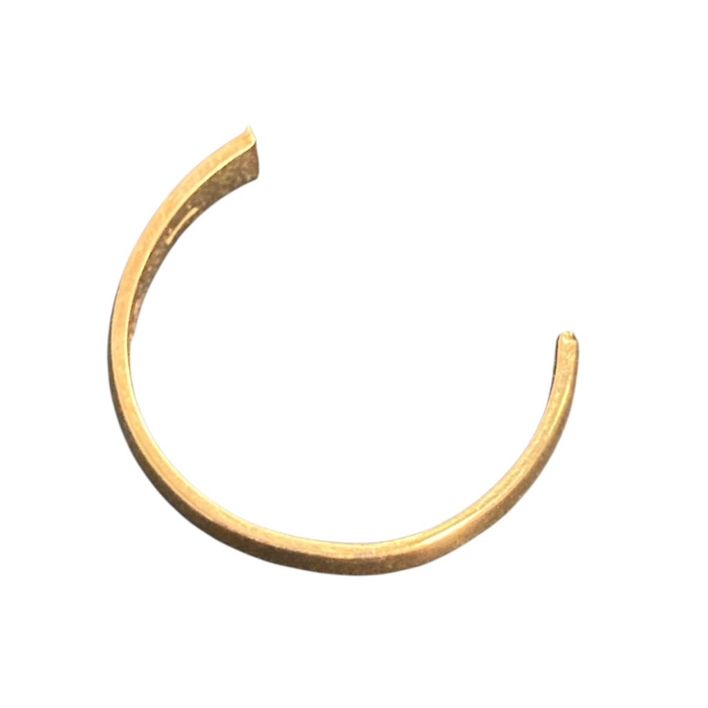 【K18 (18金)】折れたリング