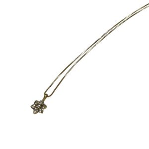 K18WG ネックレス