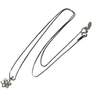 ダイヤモンド付き プラチナ ネックレス Pt900 アクセサリー