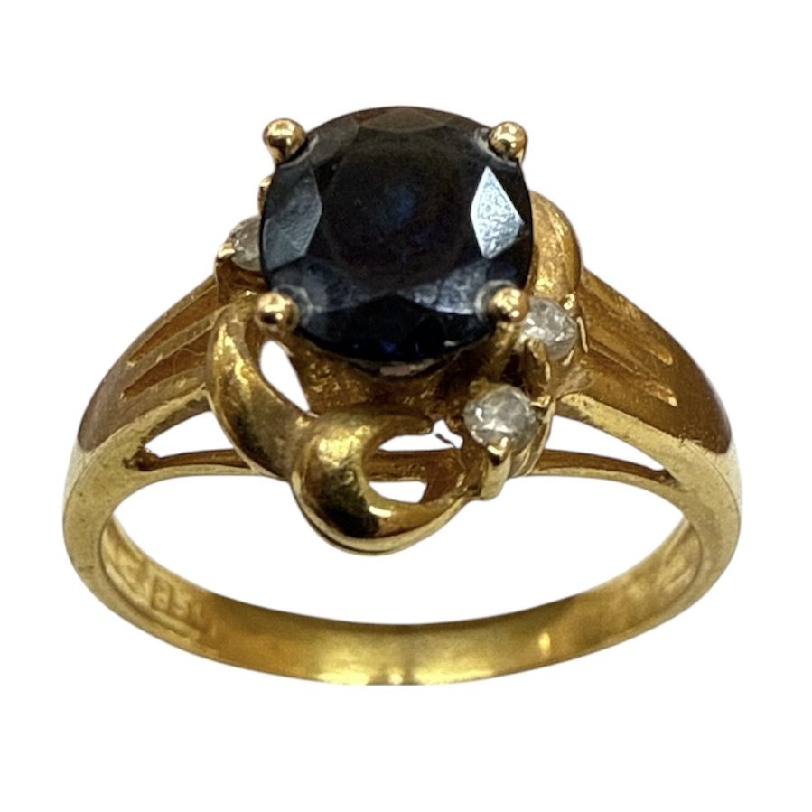 K20 20金 リング 石付き