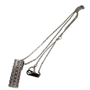 Pt900(プラチナ900)　ダイヤモンド付きネックレス　札幌市手稲区