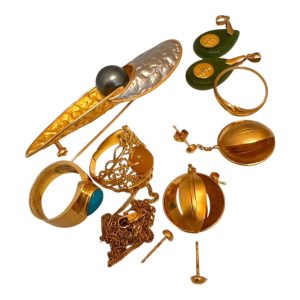 K18（18金）　750　貴金属まとめ（リング/ネックレス/イヤリング他）　札幌市北区