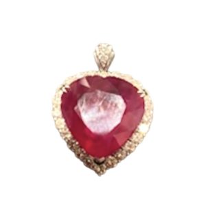 Pt900(プラチナ)　石付　トップ