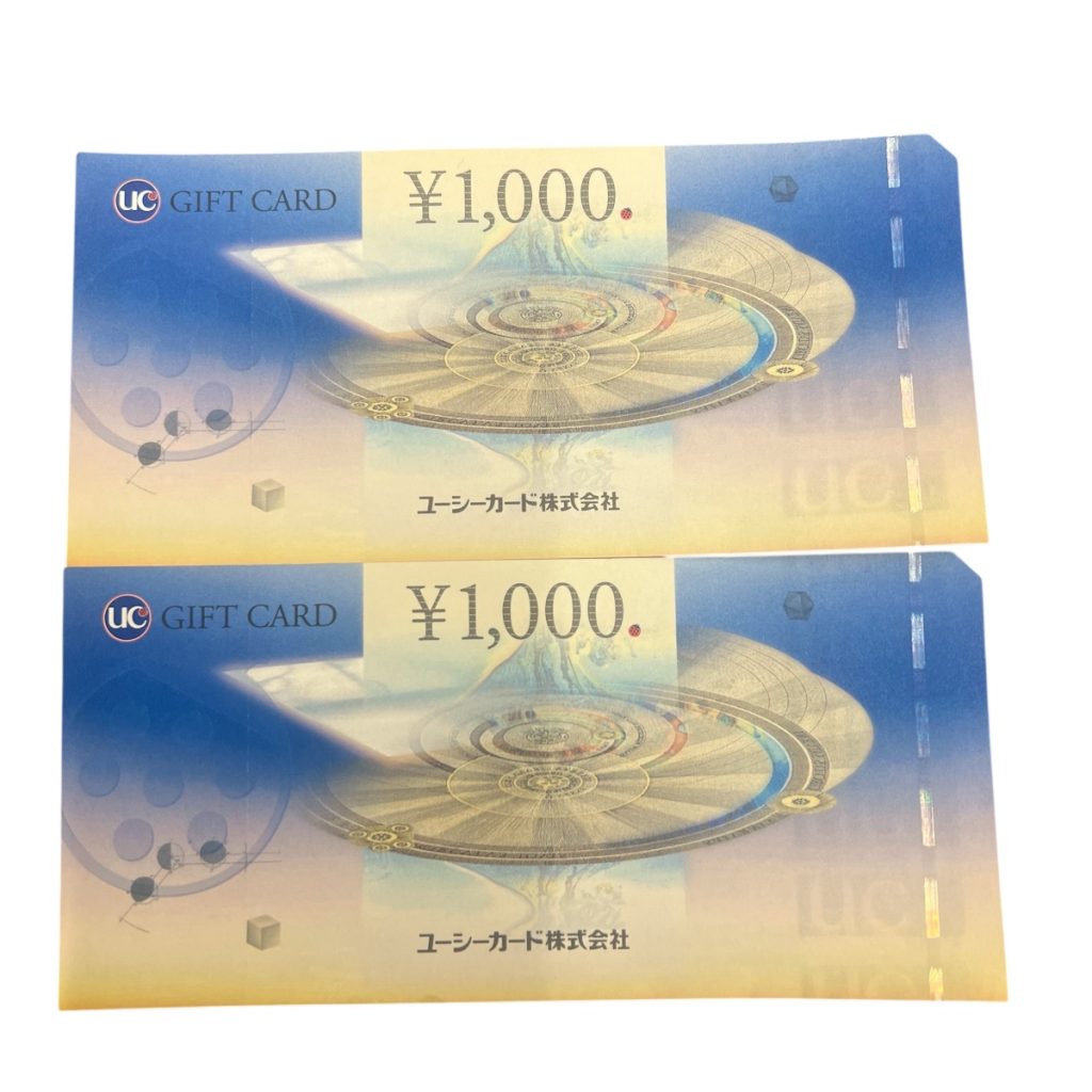 【金券】UCギフトカード 1,000円