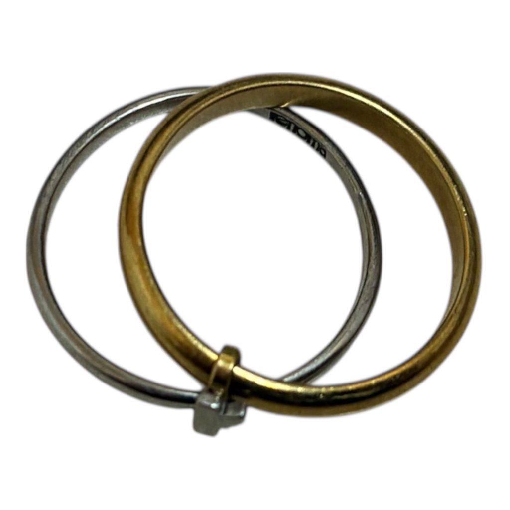 【K18 × Pt900 コンビリング 買取 35,000円】札幌市　白石区　菊水