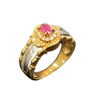 K18(18金)Pt900(プラチナ900)リング