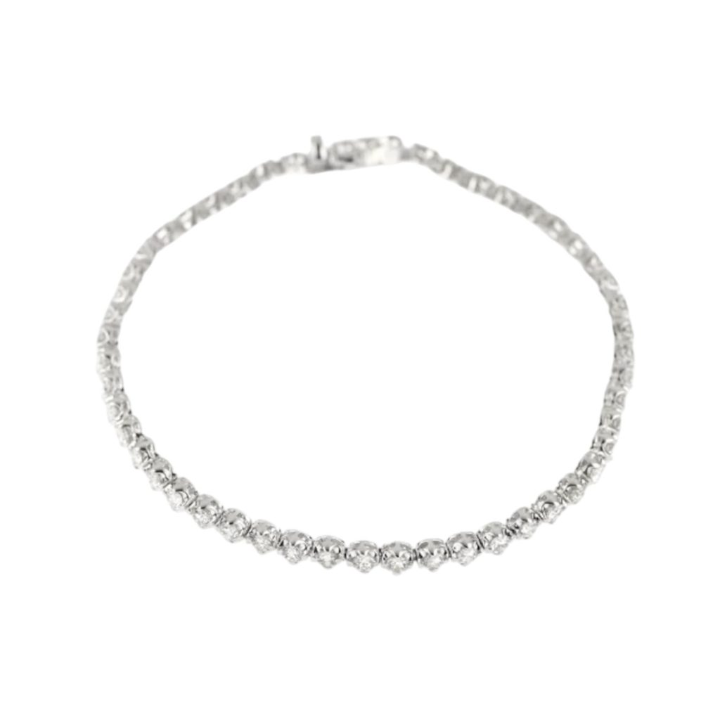 Pt900 プラチナ900 テニスブレスレット ダイヤ