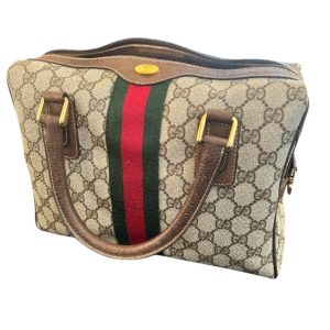 オールドグッチ GGキャンバス ミニボストンバッグ