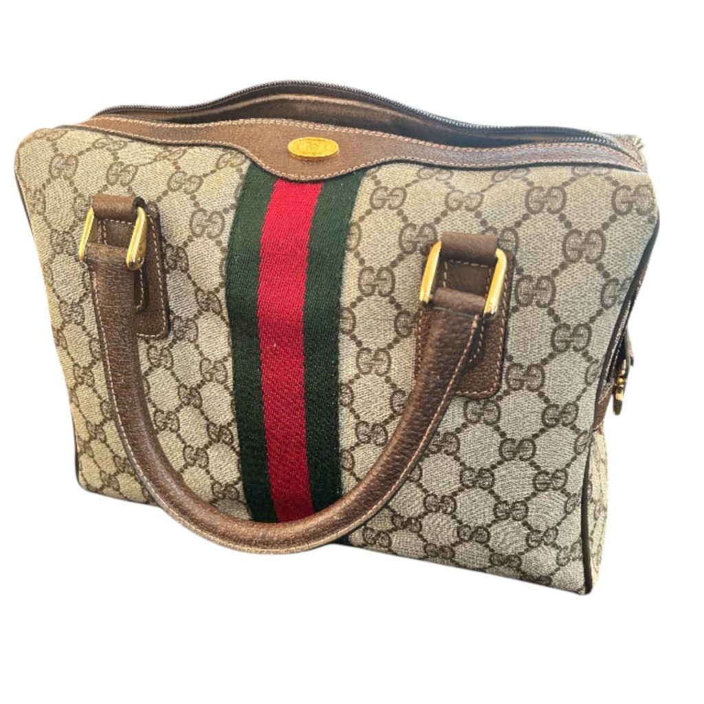 オールドグッチ GGキャンバス ミニボストンバッグ
