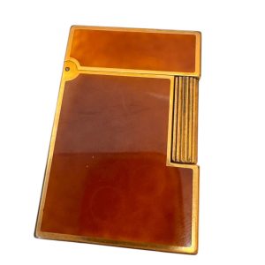 デュポン（S.T. Dupont）ガスライター ライン2 レッド×ゴールド　札幌市西区