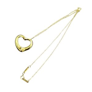 ティファニー K18 オープンハートネックレス 750