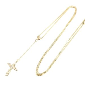 K18 18金 ダイヤ ネックレス