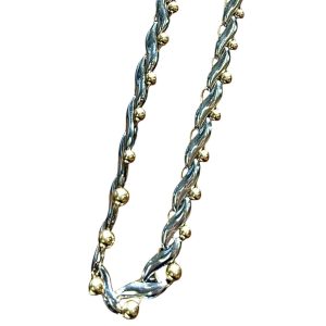 Pt850/K18 ネックレス