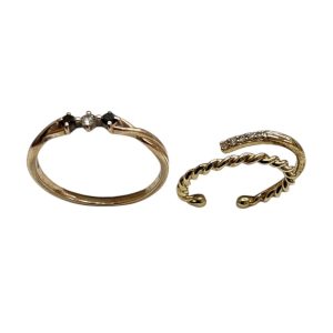 K10 10金 リング イヤ－カフ