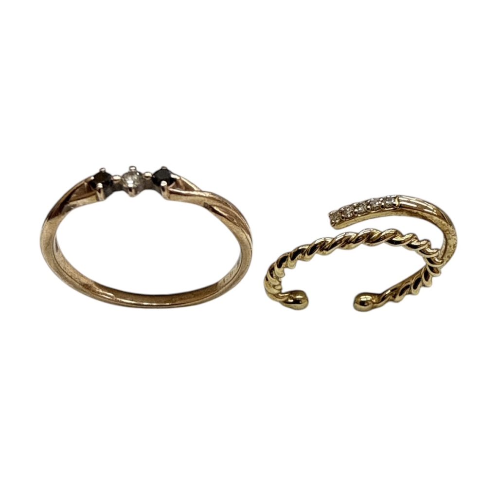 K10 10金 リング イヤ－カフ