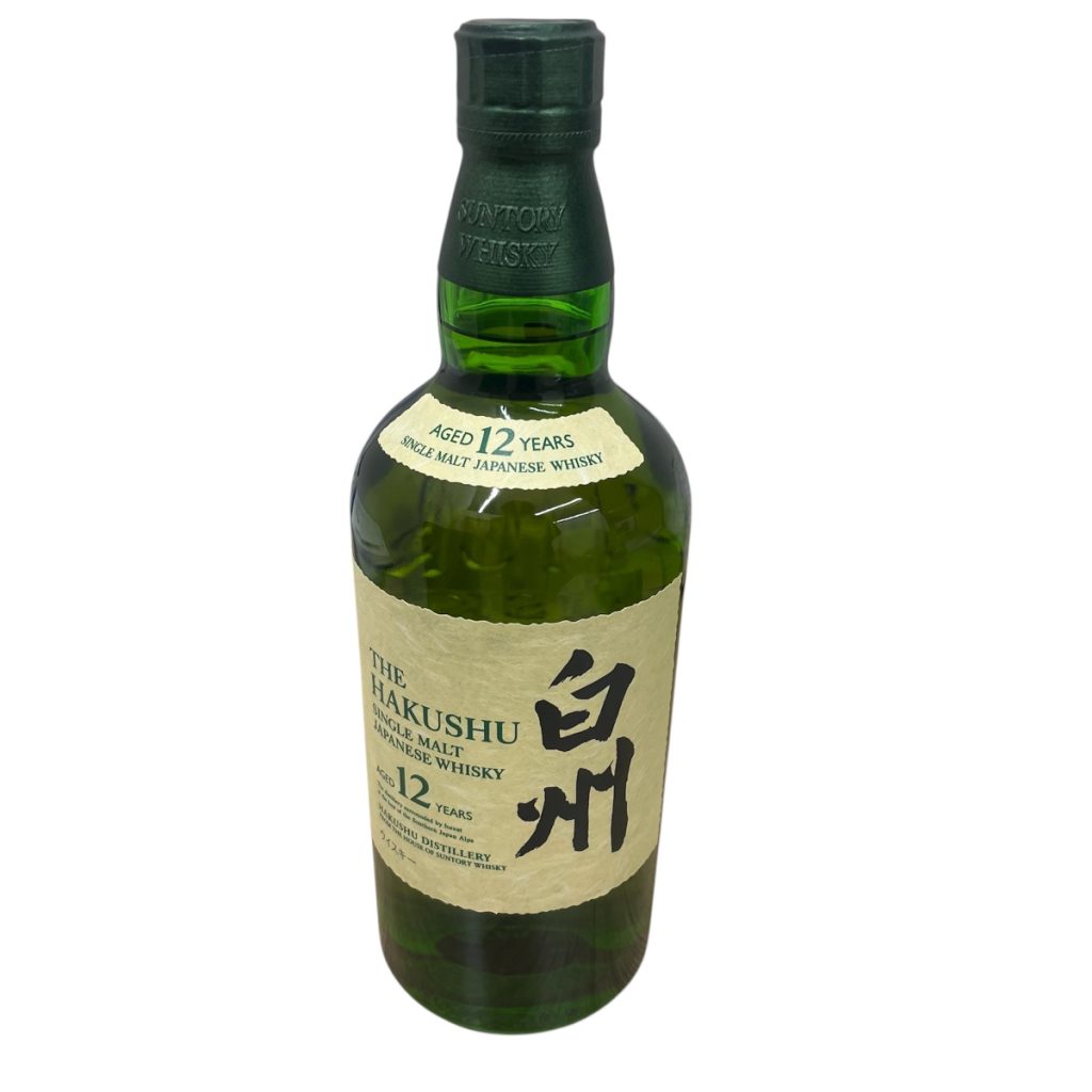 白州12年　お酒　ウイスキー　ジャパニーズウイスキー