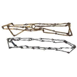 Pt850 (プラチナ850)・ K18 (18金) ネックレス　岩見沢