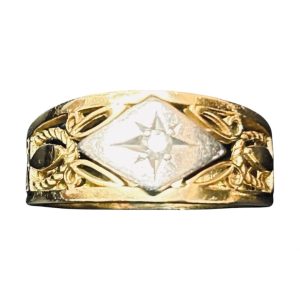 K18／Pt900 リング